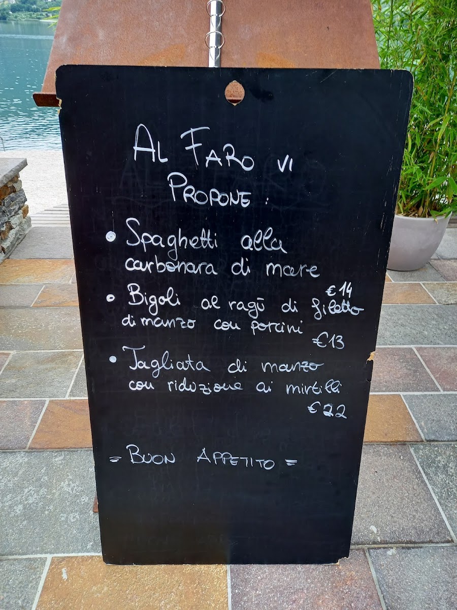 Menu Ristorante Pizzeria Al Faro-10