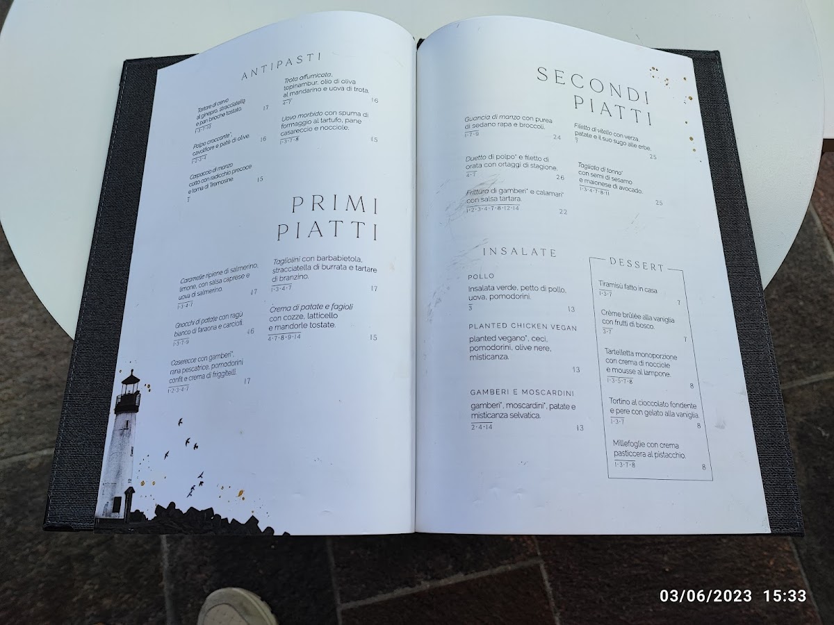 Menu Ristorante Pizzeria Al Faro-4