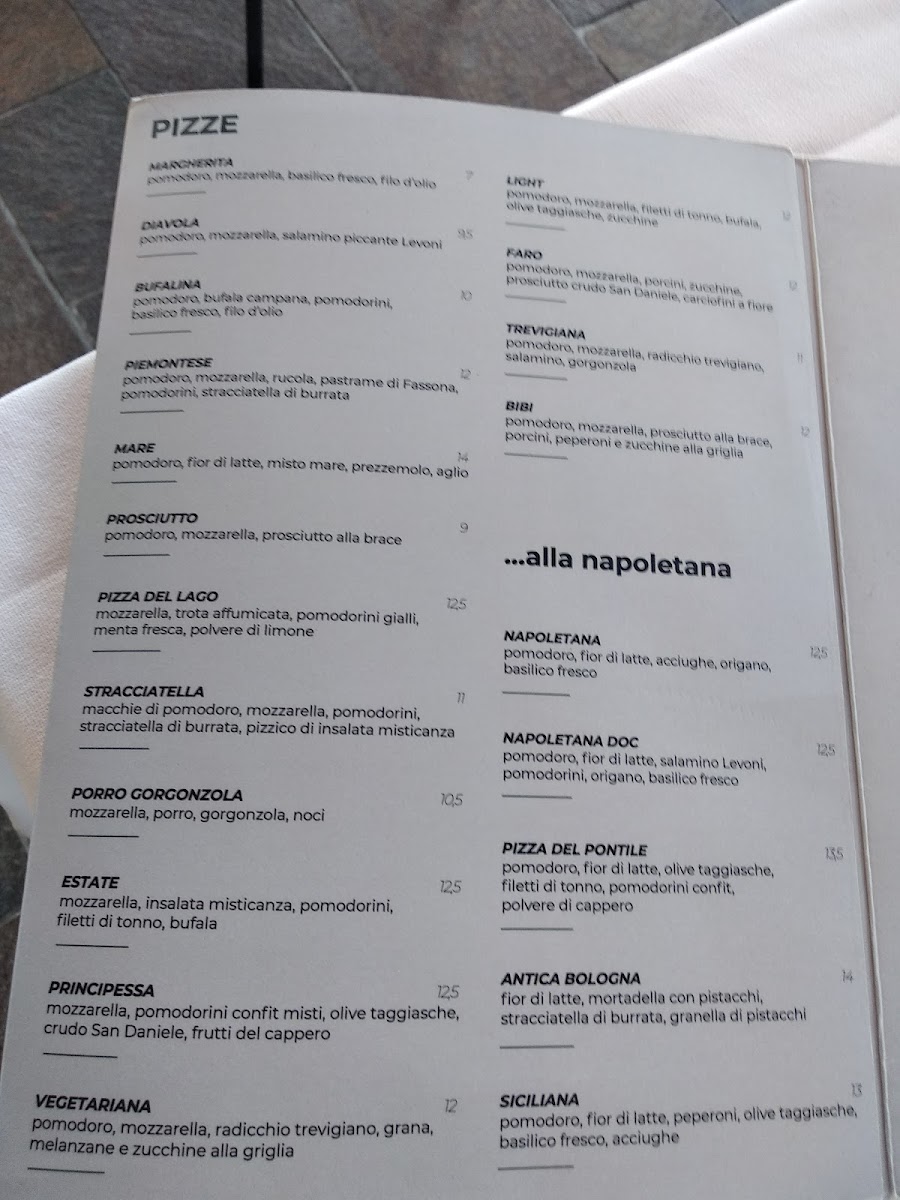 Menu Ristorante Pizzeria Al Faro-6